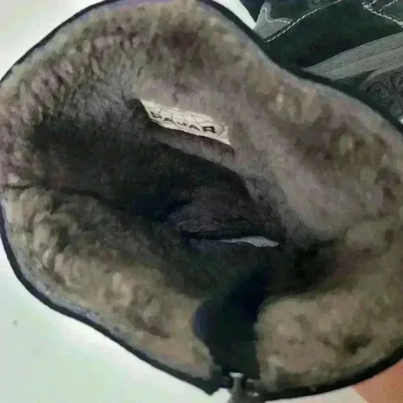 Pajar Genuine Shearling Lining Black Boots Sz 9 - Picture 12 of 15